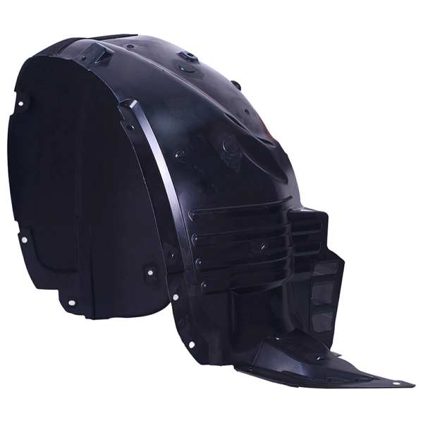 Plastic wheel housing